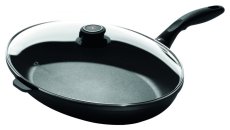 Patelnia do ryb Swiss Diamond® XD6538c z pokrywką