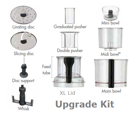 Balík náhradních dílů na staré typy kuchyňských robotů Magimix® 4000, 4100, 4200