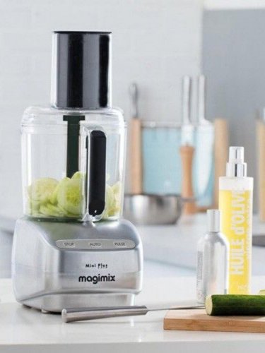 MAGIMIX® Mini Plus kuchynský robot vo farbe matný chróm