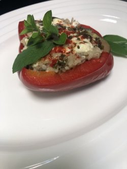 Plnená pečená paprika