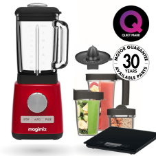 Magimix® POWER BLENDER 4 turmixgép piros, Premium csomag