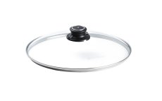 Sklenená pokrievka s nastaviteľným ventilom s priemerom 28 cm, pre riady Swiss Diamond®