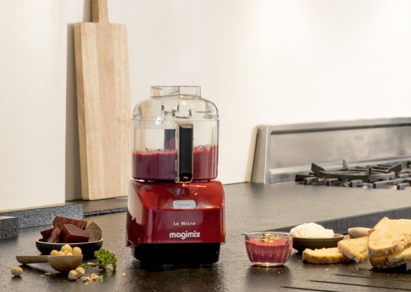 MAGIMIX® Micro mini aprító piros színben