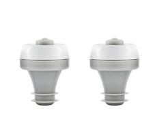 Sada dvoch vákuových štupľov do fľaše vína