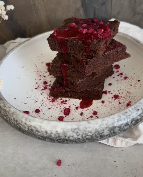 Cviklové brownies