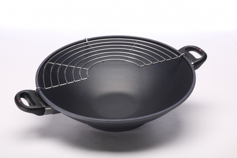 Indukčný wok Swiss Diamond® XD61136ic s priemerom 36 cm s pokrievkou