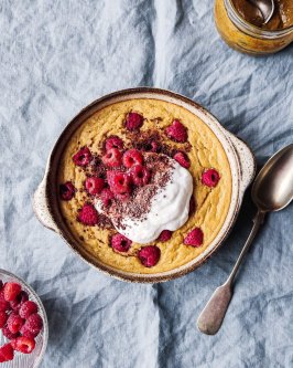 Reggelizős málnás süti a Magimix segítségével