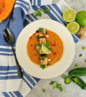 Sütőtökkrémleves