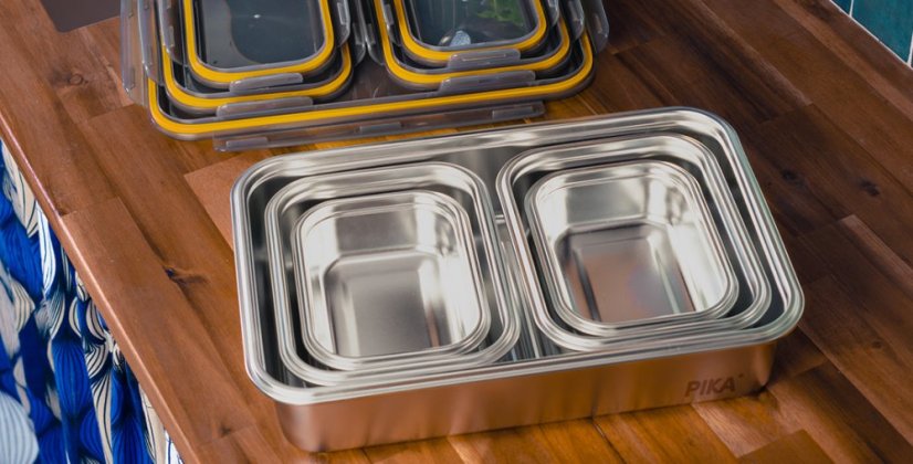 5-dielna súprava na dávkové varenie