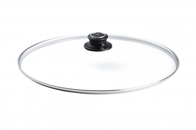 Skleněná poklice s nastavitelným ventilem o průměru 32 cm, pro nádobí Swiss Diamond®