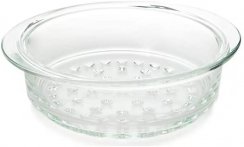 Üveg pároló edény 24 cm