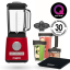 Magimix® blender POWER BLENDER 4 czerwony w zestawie Premium