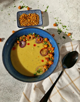 Sárgaborsó főzelék