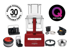Magimix® 5200 XL Konyhai robotgép Premium csomag piros színben