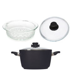Swiss Diamond fazék üveg pároló készlettel 24cm