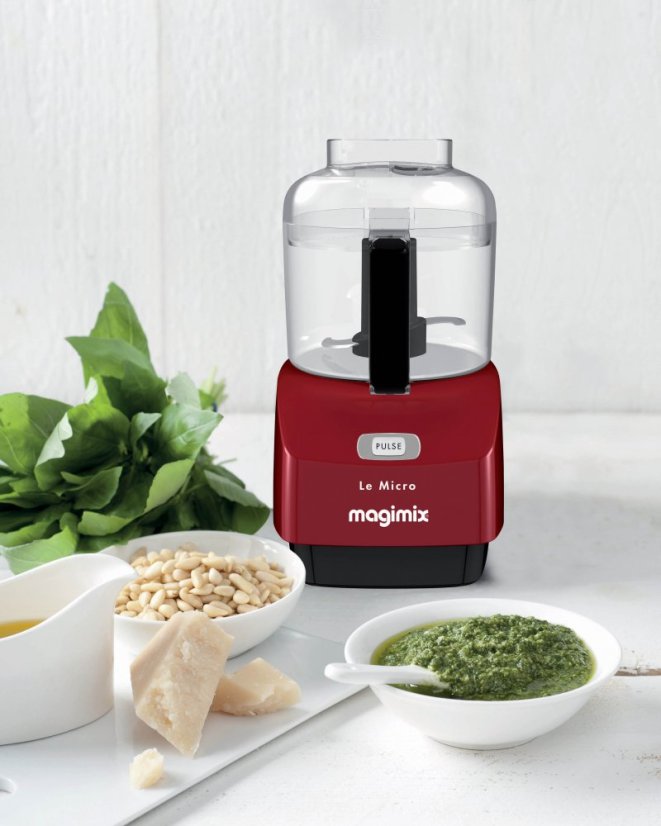 MAGIMIX® Micro mini aprító piros színben