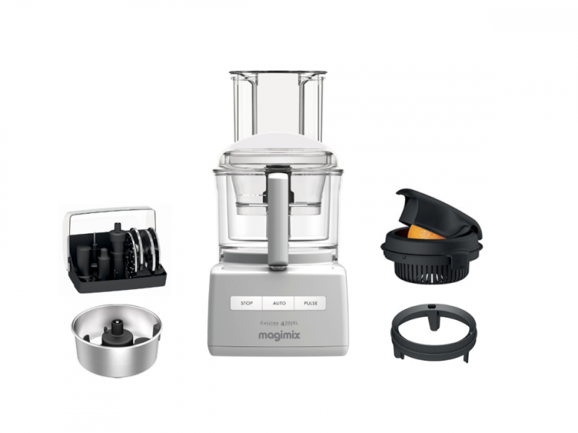 MAGIMIX® 4200XL bílý kuchyňský robot v základní výbavě s využitím šrotovného