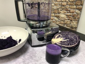 Šťava z kapustových listov