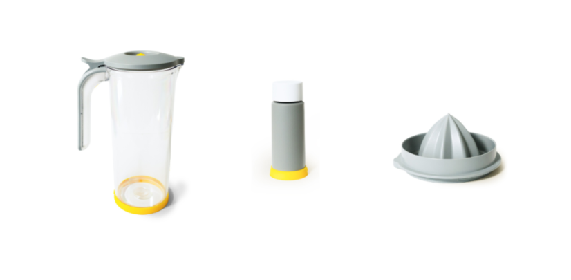 Vákuová karafa s lisom na citrusy