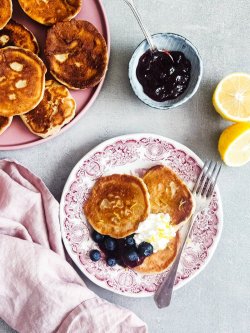 Nadýchané tvarožníky pomocí Magimix