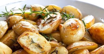 Provensálske opekané zemiaky bez tuku