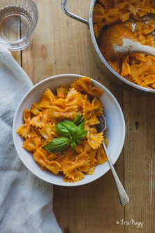 Sült pritaminpaprika krémes tészta