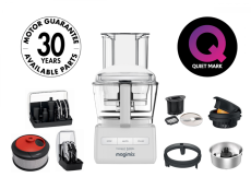 MAGIMIX® 3200 XL biały robot kuchenny w zestawie Premium