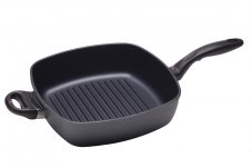 SWISS DIAMOND® gyémánt felületű mély grill serpenyő 28x28 cm indukciós
