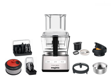 MAGIMIX® 3200 XL matowy chrom robot kuchenny w zestawie Premium