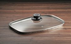 Skleněná poklice s nastavitelným ventilem s rozměrem 21x33 cm, pro nádobí Swiss Diamond®