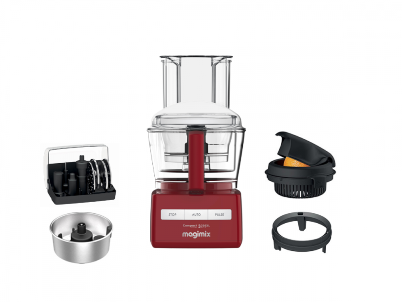 MAGIMIX® 3200XL červený kuchynský robot v základnej výbave