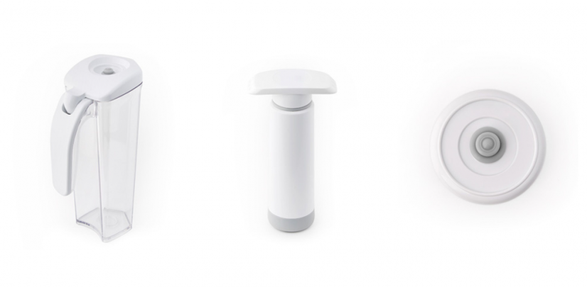 Vákuová súprava na uchovávanie čerstvých štiav