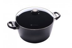 Indukcyjny garnek Swiss Diamond® XD6128ic o pojemności 8,5 l z pokrywką