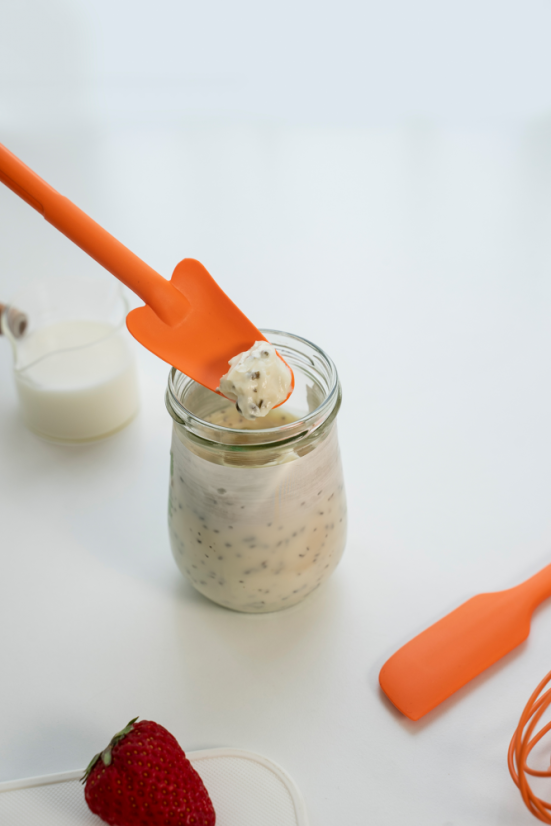 Silikonowa łyżka do resztek 20 cm