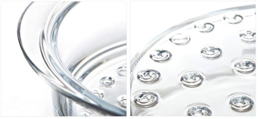 Skleněná napařovací nádoba 20 cm