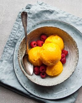Mango sorbet pomocou Magimix