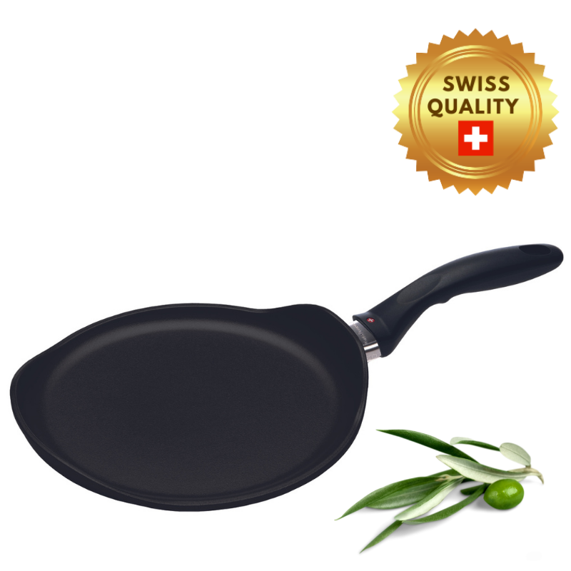 Indukcyjna patelnia do naleśników Swiss Diamond® XD6226i o średnicy 26 cm, bez pokrywki