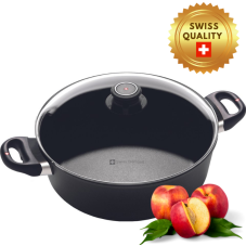 Indukční kastrol Swiss Diamond® XD6928ic o objemu 5 l s pokličkou