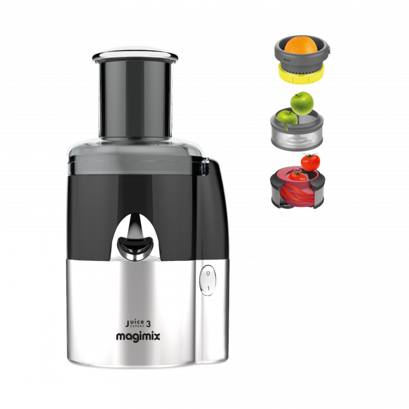 Multifunkční odšťavňovač MAGIMIX® Juice Expert 3 chrom s černou