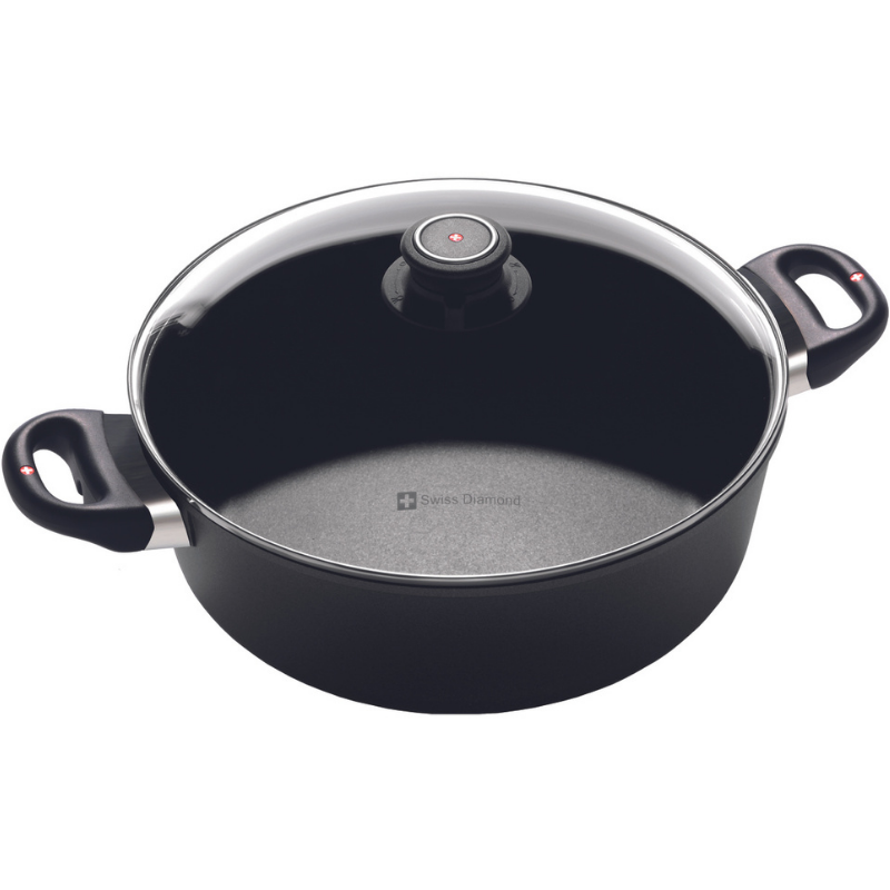 Indukcyjny garnek Swiss Diamond® XD6928ic o pojemności 5 l z pokrywką