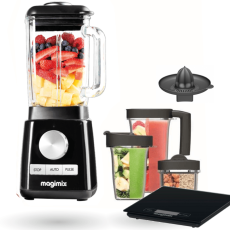 Magimix® blender POWER BLENDER 4 czarny w zestawie Premium