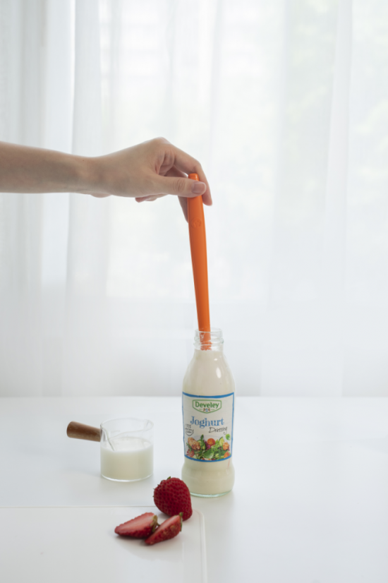 Silikonowa łyżka do resztek 20 cm