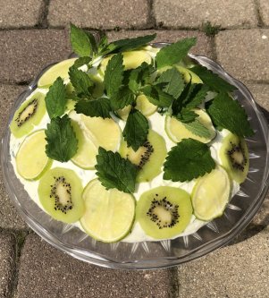 Citrónovo-tvarohová torta s medovkou