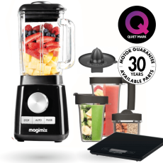 Magimix® blender POWER BLENDER 4 czarny w zestawie Premium