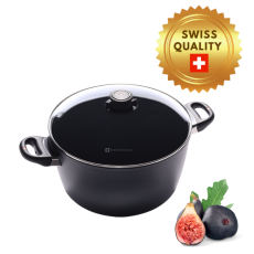 Indukcyjny garnek Swiss Diamond® XD6128ic o pojemności 8,5 l z pokrywką