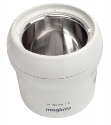 MAGIMIX® Glacier 1,5 l fagylaltkészítő fehér színben