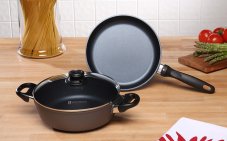 SWISS DIAMOND® gyémánt felületű Start edénykészlet 3 darabos ( 2 edény + 1 fedő)