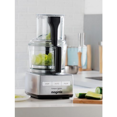 MAGIMIX® 3200 XL matt króm konyhai robotgép Premium csomag