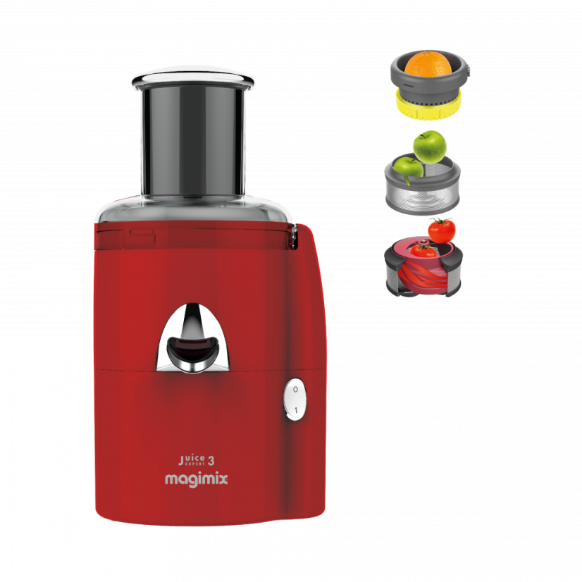 Multifunkcyjna wyciskarka MAGIMIX® Juice Expert 3 czerwona