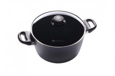 Indukčný hrniec Swiss Diamond® XD6124ic s objemom 5,5 l s pokrievkou